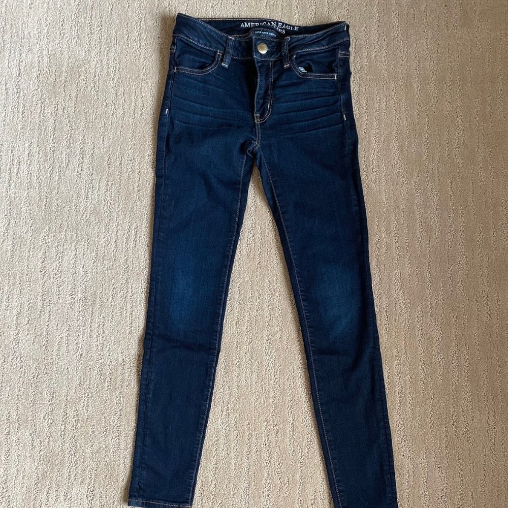 Super Super Stretch Mid-Rise Jeggings